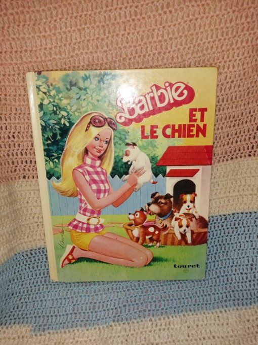 Livre vintage 1977 Barbie et le chien