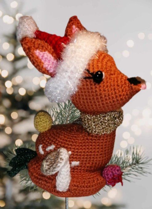 Tom le faon, tutoriel de crochet