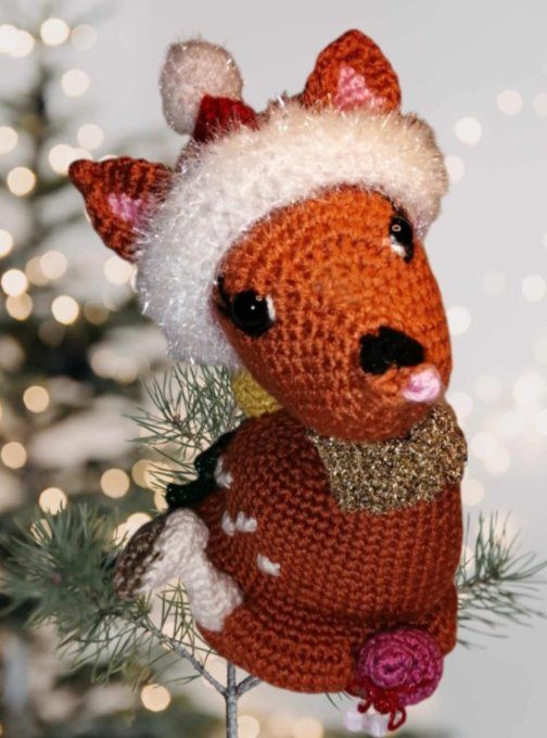 Tom le faon, tutoriel de crochet