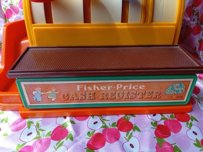Caisse enregistreuse Fisher Price vintage 1974
