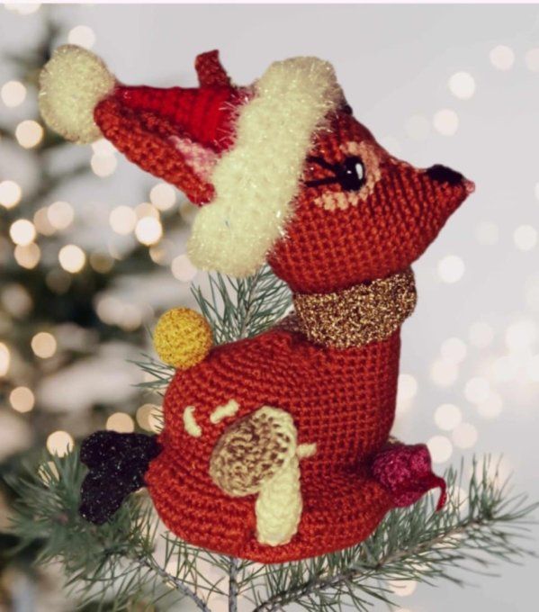 Tom le faon, tutoriel de crochet