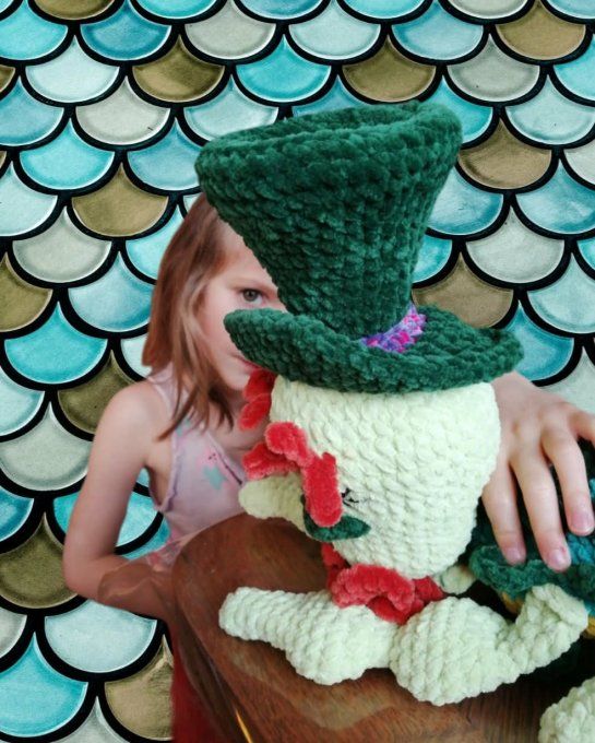 Tutoriel de crochet La tortue Leprechaun