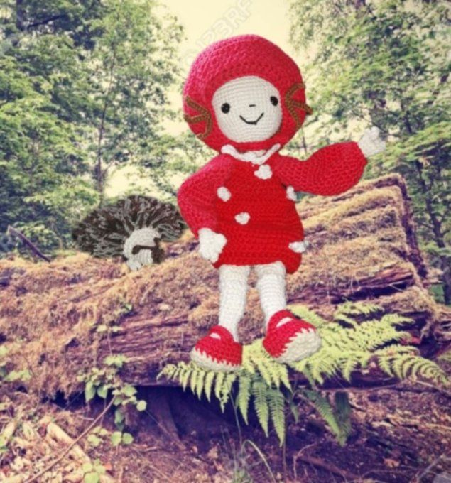 Tutoriel de crochet La fillette au hérisson
