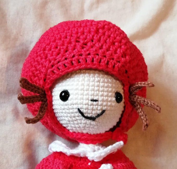 Tutoriel de crochet La fillette au hérisson