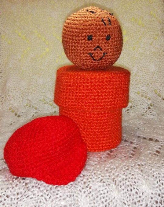 tutoriel de boite à trésors/tirelire petit bonhomme