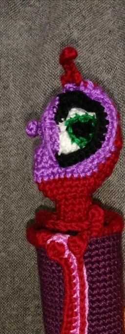 La bougie maléfique, patron de crochet