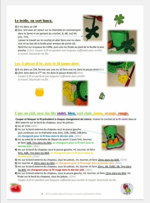  Tutoriel cadeau  le chapeau Leprechaun