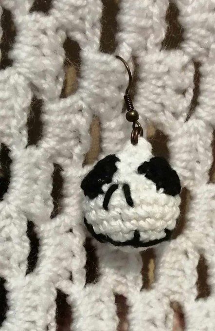 Boucles d'oreilles dépareillées Monsieur Jack