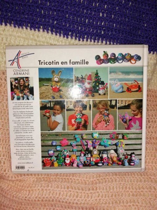 Livre tricotin en famille 40 modèles