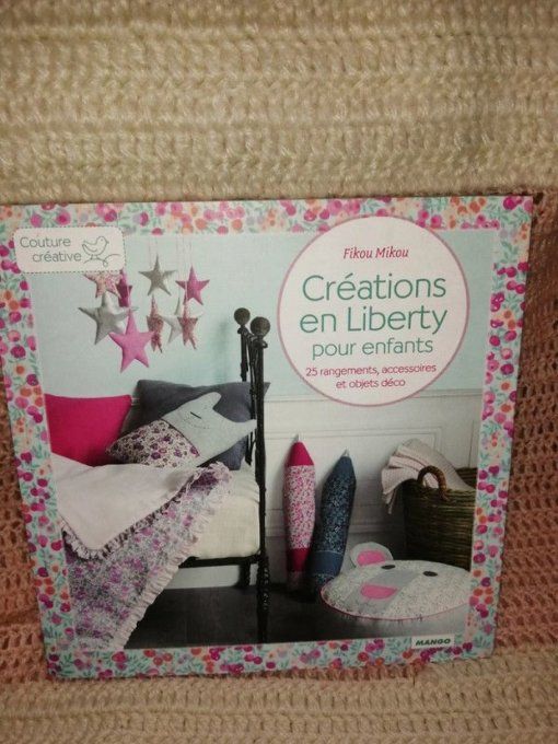 Livre créations en liberty pour enfants