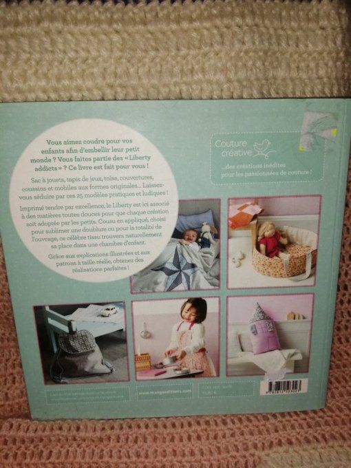 Livre créations en liberty pour enfants