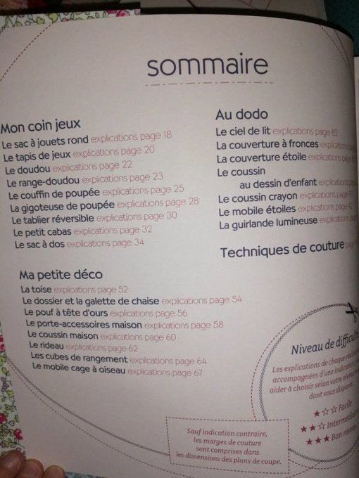 Livre créations en liberty pour enfants