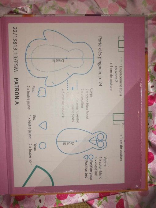 Livre atelier de coutures petits cadeaux