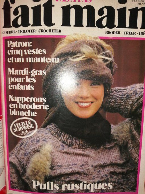 Lot de 11 magazines vintage fait-main 1984/85