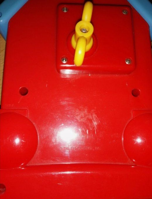 Réveil horloge musicale Fisher-price vintage